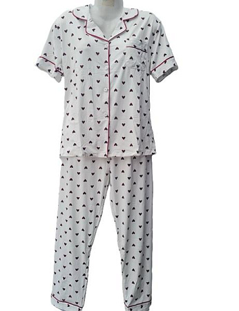 Пижама Estima E34 white - делук