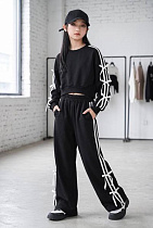Костюм Спорт Delfinka 660 black - делук