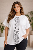 Футболка Arina 135 white - делук