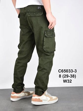 Джоггеры God Baron C35033-3 khaki - делук