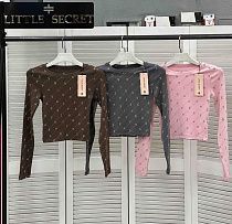 Топ Little Secret 500204 brown - делук