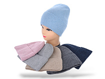 Шапка Angelica FNW001-14 на флісі mix - делук