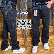 Джинсы God Baron L-9260 black - делук