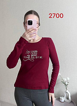 Свитер Fsn 2700 wine - делук