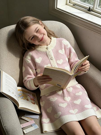 Костюм Yalisi 821 pink - делук