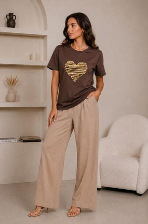 Футболка Global GL243 brown - делук