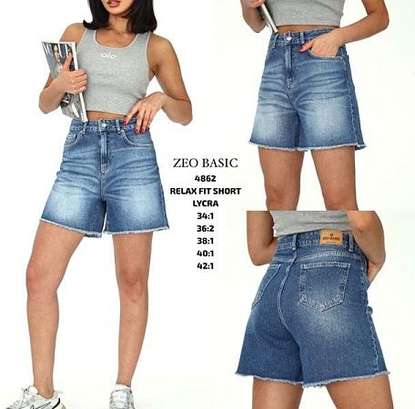 Шорты Jeans Style 4862 blue - делук