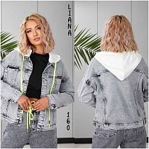 Куртка Liana Denim 160 grey - делук