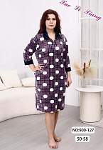 Халат Anion 900-127 violet - делук