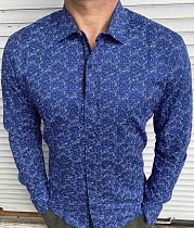 Рубашка Nik 33962 blue - делук