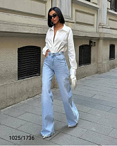 Джинсы Jeans Style 1025-1736 l.blue - делук