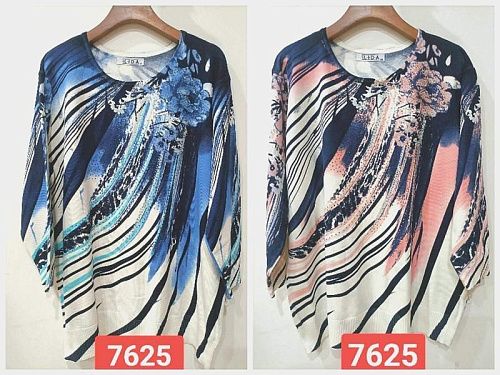 Свитер Lida 7625 l.blue - делук