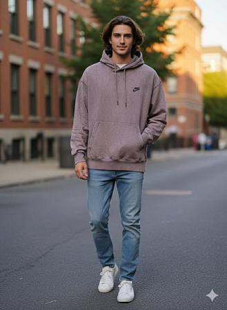 Худи Moranny MR371 beige - делук