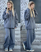 Костюм Спорт Karolina KR414 grey - делук