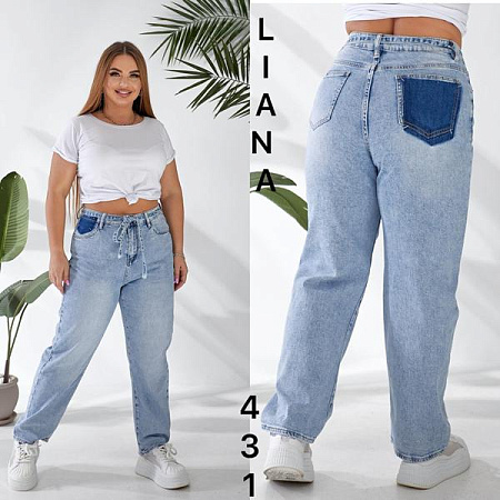 Джинсы Liana Denim 431 l.blue - делук