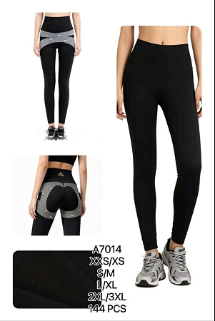 Лосины Hoan A7014 black - делук