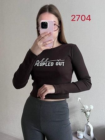 Свитер Fsn 2704 brown - делук