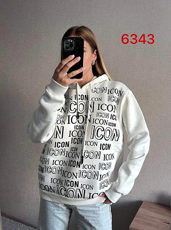 Худи Fsn 6343 white - делук