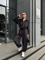 Костюм Спорт Arina 5164 black - делук