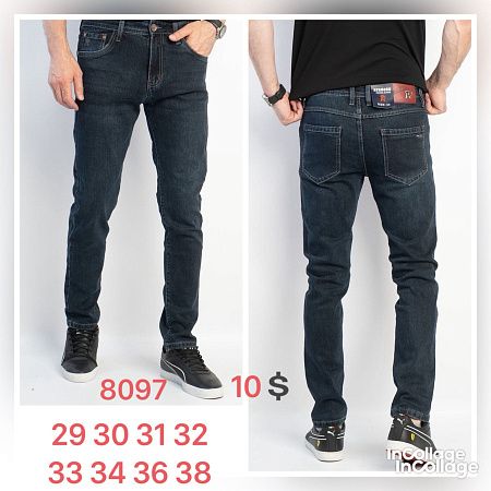 Джинсы God Baron 8097 blue - делук