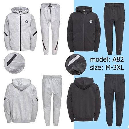 Костюм Спорт Ale-Ate A83 grey - делук