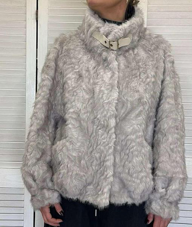 Шуба Comod 5171 grey - делук