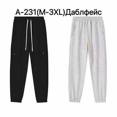 Штаны Спорт Ale-Ate A231 grey - делук