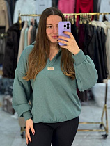 Батник Arina 1676 mint - делук