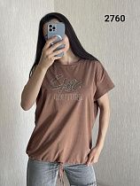 Футболка Fsn 2760 brown - делук