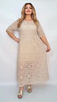 Платье Romeo Life 7181 beige Платье Romeo Life 7181 beige - делук