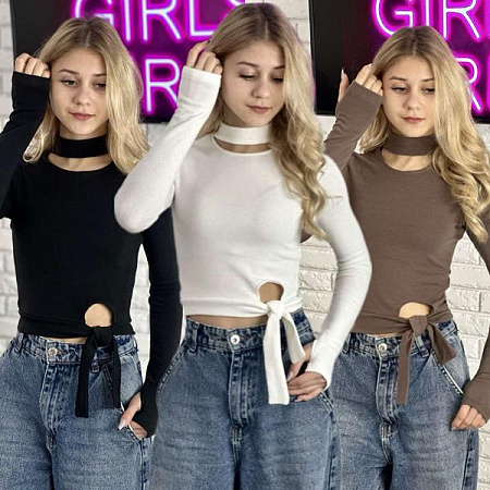 Топ Karolina KR353 black - делук