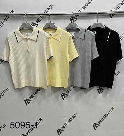 Футболка Met&March 5095-1 l.beige - делук