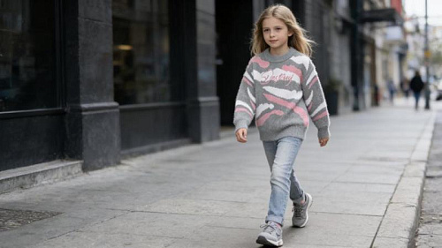 Свитер Yalisi 398 grey - делук