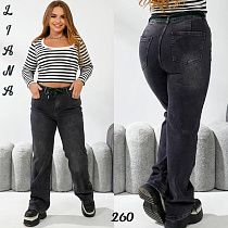 Джинсы Beki 260 black - делук
