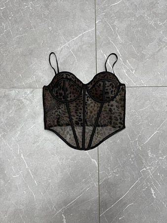 Топ Nefertiti 1952 brown - делук