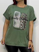 Футболка Kosta 7518 green - делук
