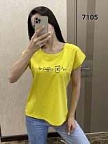 Футболка Fsn 7105 yellow - делук