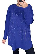 Свитер Elena&Vika 25202 blue - делук