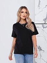 Футболка Lelis 1001 black - делук