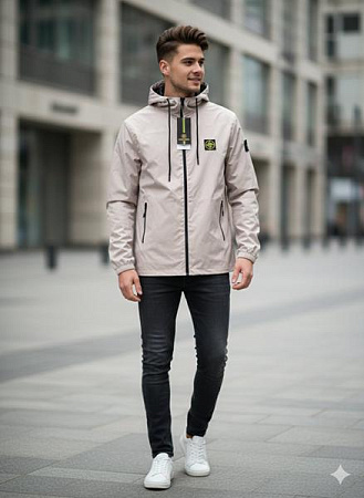Ветровка Moranny MR1504 beige - делук