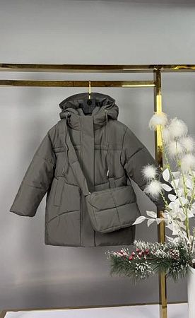 Куртка Delfinka 1808 grey - делук
