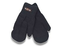 Варежки Королева J1030 black - делук