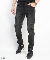 Джоггеры Basanjiu L50 grey - делук
