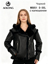 Куртка Liopt W8851 black Куртка Liopt W8851 black - делук