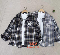 Рубашка Фунтик 806 black - делук