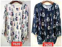 Свитер Lida 7620 white - делук