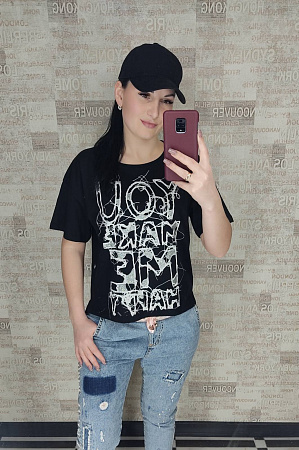 Футболка Shipi 0 black - делук