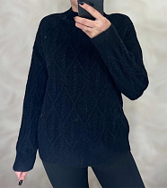 Свитер Levisha 26404 black - делук