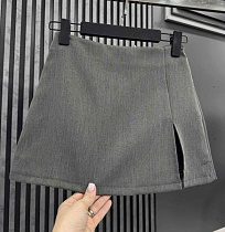 Юбка-Шорты Style Nadezhda SN517 grey - делук