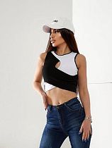 Топ Arina 1339 white - делук